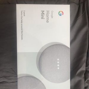 Google Home Mini 2 Pack